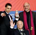 بابک کریمی، علی‌اصغر شهبازی و پیمان معادی در جشنواره فیلم برلین